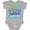 AC-Heather Grey, variant on Inktastic Landscaper Daddy Boys or Girls Baby Bodysuit