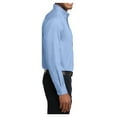 thumbnail image 3 of Men's Tall Long Sleeve Easy Care Shirt Light Blue/ Light Stone 3X-Large Tall, 3 of 6