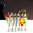thumbnail image 3 of 1Pc Shrimp Fishing Hook, Bait Luminous Lifelike PVC Squid Octopus Shrimp Cuttlefish Fishing Hook for Fishing, 3 of 7