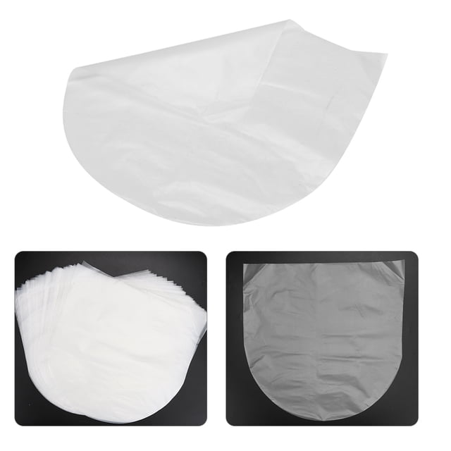 YLSHRF VBESTLIFE 100PCS Polyéthylène PE Anti-Statique Disques Vinyle Housse de Protection pour Exposé 12in LD