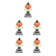 thumbnail image 3 of Matsuzay Decoración de dibujos animados de coche de escritorio de oficina de juguete de muñeca de calabaza de Halloween de baile con energía Solar Type5 NO5 Matsuzay CBP095447, 3 of 4