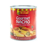 Ricos Gourmet Nacho Cheese Sauce, 107 oz Can, Shelf-Stable