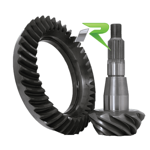 Revolution Gear and Axle Differential Ring and Pinion C9.25-355DCD Chrysler 9.25 Inch Standard Rotation Axle; 9.25 Inch Ring Gear Diameter; 3.55 Ratio; Steel; 29 Pinion Spline