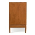 thumbnail image 4 of Simpli Home Harper 60 inch Wide Solid Hardwood Mid-Century Sideboard Buffet in Teak Brown, 4 of 14