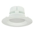 thumbnail image 4 of Westinghouse 5093000 6" Led Ic Rated Baffle Recessed Trim Canless Recessed Fixture - White, 4 of 4