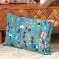 thumbnail image 3 of Expobazaar Lumbar Pillow | Cotton Embroidered Decorative Pillow | 16X24", 3 of 5