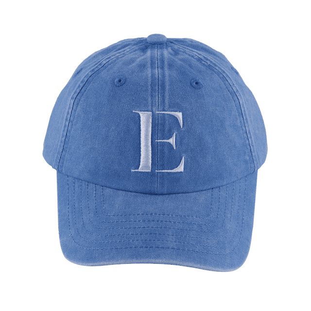 Gorra para Mujer Original con Iniciales LuckyLy, Ajustable y Moderna, Letras A-Z azul Unitalla - Ajustable