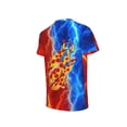 thumbnail image 5 of Prestonplayz Pizza Boys Girls T Shirt Kids Short Sleeve Crewneck 3d Printed Graphic Shirts For Kids Youth Small, 5 of 7