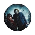 thumbnail image 2 of Joker Folie a Deux Characters Spare Tire Cover Waterproof Dust-Proof Universal Wheel Tire Cover Protector Accessories 14" 15" 16" 17", 2 of 7