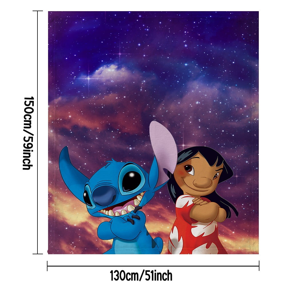 Angel & Stitch Valentine's Throw Blanket – Collector's Outpost