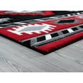 thumbnail image 2 of United Weavers Drachma Volos Southwestern Geometric Area Rug, Red, 5'3" x 7'6", 2 of 5