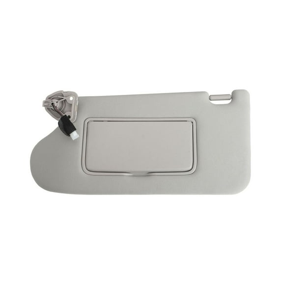 Left Driver & Right Passenger Side Car Sun Visor For Nissan Altima 2013-2018, Replaces 96401-3TA2A, Sun Visor Replacement With Makeup Mirror And Light-Left-Gray