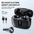thumbnail image 3 of Wireless Earbuds - Bluetooth Headphones with Microphone and Touch Control - Ultra-Light and Ergonomic Wireless Bluetooth Earbuds - 40 Hours Playtime - IPX5 Waterproof Wireless Earphones, 3 of 3