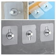 thumbnail image 4 of Ganchos autoadhesivos de 20 piezas, ganchos de pared adhesivos para puerta de alta resistencia para colgar cuadros, 4 of 6
