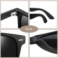 thumbnail image 4 of Gafas de sol Joopin Trendy Square Polarized UV400 para hombre y mujer, 4 of 6