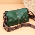 thumbnail image 3 of Bolso bandolera de piel auténtica con estampado de lichi para mujer, bolso de mano de lujo, bolsos de hombro de alta calidad, bolso de mensajero para mujer, bolso principal, 3 of 4