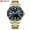 Silver Gold Blue, variant on Top Luxury Analog Quartz Men Watches Stylish Stainless Steel Men's Business Wristwatch with Luminous Pointers Reloj Hombre Male