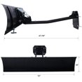 thumbnail image 3 of 72in UNIVERSAL UTV SNOW PLOW KIT,Plow System ,Steel Blade Complete Universal Mount Package, 3 of 8