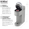 thumbnail image 3 of Keurig K-Mini Single Serve K-Cup Pod Coffee Maker, 3 of 8