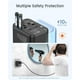 thumbnail image 3 of Adaptador Universal de Viaje LENCENT Negro Carga Rápida con 2 Puertos USB y 3 USB-C PD 30W para USA,, 3 of 8