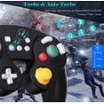 thumbnail image 3 of Control inalambrico recargable para nintendo switch estilo gamecube  exlene morado, 3 of 5