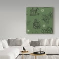 thumbnail image 3 of Trademark Fine Art 'Farmhouse Holiday Step 01C' Canvas Art by Pela Studio, 3 of 3