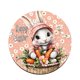 thumbnail image 2 of CaiYueKe Easter Bunny Wooden Coasters Heat Resistant Cup Mats for Dining Table Kitchen Decor Insulating Drinkware Protectors Cute Spring Home Decorations, 2 of 7