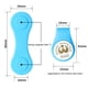 thumbnail image 2 of Clip de sombrero de golf de silicona plegable Mini Ball Mark Clips suministros azul claro azul, 2 of 2