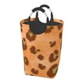 thumbnail image 1 of DouZhe 50L Rectangular Laundry Basket, Orange Animal Leopard Prints Waterproof Foldable Laundry Hamper with Aluminum Handles, 1 of 6
