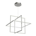 thumbnail image 4 of Kuzco Lighting - Mondrian - 27.63 Inch 130W 1 LED Pendant Brushed Nickel, 4 of 5