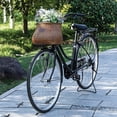 thumbnail image 1 of Bicycle Basket Rattan Bicycle Basket Bicycle Riding Accessories Coffee Color Shenzhuyue, 1 of 10