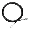 thumbnail image 2 of DYNWAVECA Fitness Pulley Cable Attachment Sturdy Replace Cable Machine Accesory Fitness Steel Wire Rope for LAT Pulldown Machine Biceps 300cm, 2 of 10
