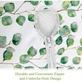 thumbnail image 2 of Outdoor Tablecloth with Umbrella Hole and Zipper, Spring/Summer Waterproof Table Cover for Picnic/BBQ/Garden(60" Round,Sunflower), 2 of 5