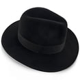 thumbnail image 3 of Empire - Walrus Hats Grey Wool Felt Fedora Hat - H7001, 3 of 6