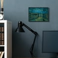 thumbnail image 2 of Stupell Industries Classic Starry Night Over the Rhone Van Gogh Painting Black Framed by Vincent Van Gogh, 2 of 7