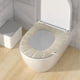 thumbnail image 4 of Toilet Seat Cover Washable Cloth Stretchable Warmer Soft Thicker Foldable Portable for Bedroom, Washable Cloth Toilet Seat Cover, Soft Warmer Thicker Stretchable Design, for Dorm, High, 4 of 8