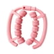 thumbnail image 4 of Rodillo masajeador de piernas de mano con 40 ruedas circulares, masajeador anticelulítico para piernas. Rosa, 4 of 9