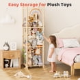 thumbnail image 3 of babyeap Wooden Stuffed Animal Storage,Large Stuffed Animal Holder,Natural PineWood Toy Storage,Plushies Storage for Kidroom,Playroom,Bedrooms & Toddler Room, 3 of 7