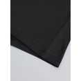 thumbnail image 3 of Camiseta de algodón extragrande para mujer: Top suave de manga corta con cuello redondo y estampados abstractos, 1 pieza, camiseta informal, 3 of 4