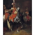 thumbnail image 2 of Théodore Géricault 12x14 Gold Ornate Wood Frame and Double Matted Museum Art Print Titled - Mounted Trumpeters of Napoleon's Imperial Guard (1813-1814), 2 of 4