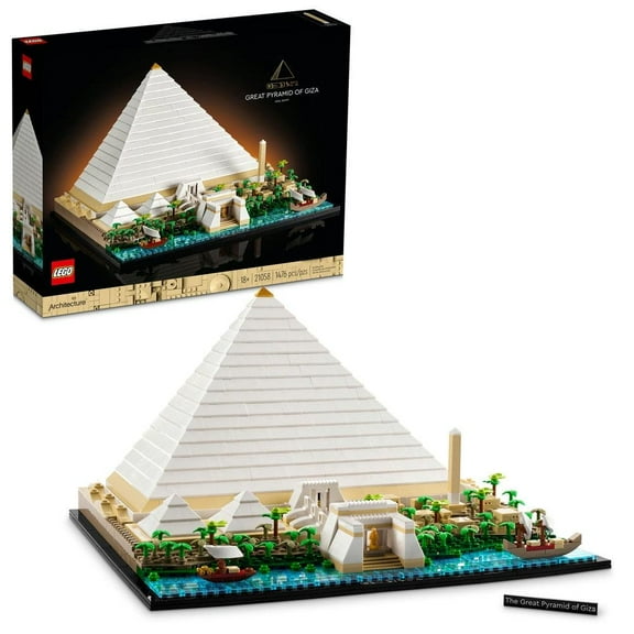 Set LEGO Architecture Gran Pirámide de Guiza 21058