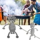 thumbnail image 1 of Parrilla De Barbacoa De Acero Inoxidable Con Formas Masculinas Y Femeninas, Resistencia Al Desgaste, Aparato De Parrilla Artesanal De Metal, Cocinas De Barbacoa Para Horno, Parrilla De Hoguera Eigraketly OD014373-01, 1 of 6