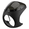 thumbnail image 2 of Deflectors Motorcycle Air 7in Headlight Fairing Wind Deflector Windshield Universal For MotorcycleMatte Black + Black Lens, 2 of 8
