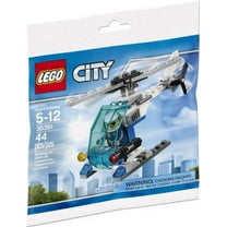 Pre-Owned LEGO City Police Helicopter 30351 Polybag Set (44 Pieces)