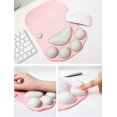 thumbnail image 2 of Hweilai Cat Paw Design Mouse Pad Wrist Support Comfortable for Computer Mac Laptop, 2 of 5
