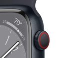 thumbnail image 3 of Restored Apple Watch Series 8 Cellular 45mm Midnight Small Medium Band LTE, Heart Rate, Crash Detection - Refurbished Fair, 3 of 5