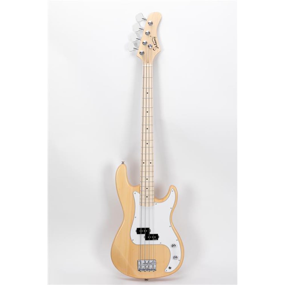 Kepooman Full Size Electric Bass Guitar Beginner Kit with Wilkinson Pickup,Warwick Bass Strings for Music Lovers Practice for Child Boys Girls, Bone Nut Burlywood Kepooman Full Size Electric Bass Guitar Beginner Kit with Wilkinson Pickup,Warwick Bass Strings for Music Lovers Practice for Child Boys Girls, Bone Nut Burlywood