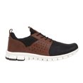 thumbnail image 6 of Deer Stags Men's Betts NoSox Bungee Lace Fashion Sneaker - Black/Brown - 11.5 Medium, 6 of 9