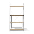 thumbnail image 6 of Glenwillow Home Ames Reversible Gaming Desk in White/White Oak, 6 of 10