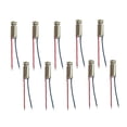 thumbnail image 4 of 10X DC 1.5V-3V 8000RPM Vibration Motor Vibration Coreless Cup Brush Motor 4x8mm, 4 of 7